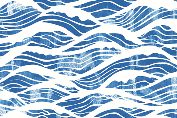 Download Abstract Ocean Waves Seamless Pattern - Abstract Collection