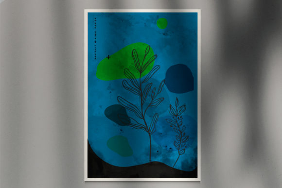 Download Minimal Abstract Botanical Background - Abstract Collection