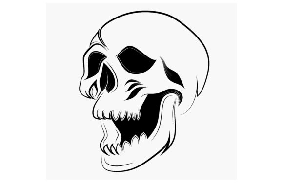 Download Tattoo Tribal Skull Vector Art - Skull vector Collection